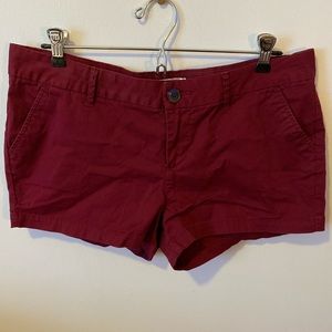 No Boundaries Red Shorts